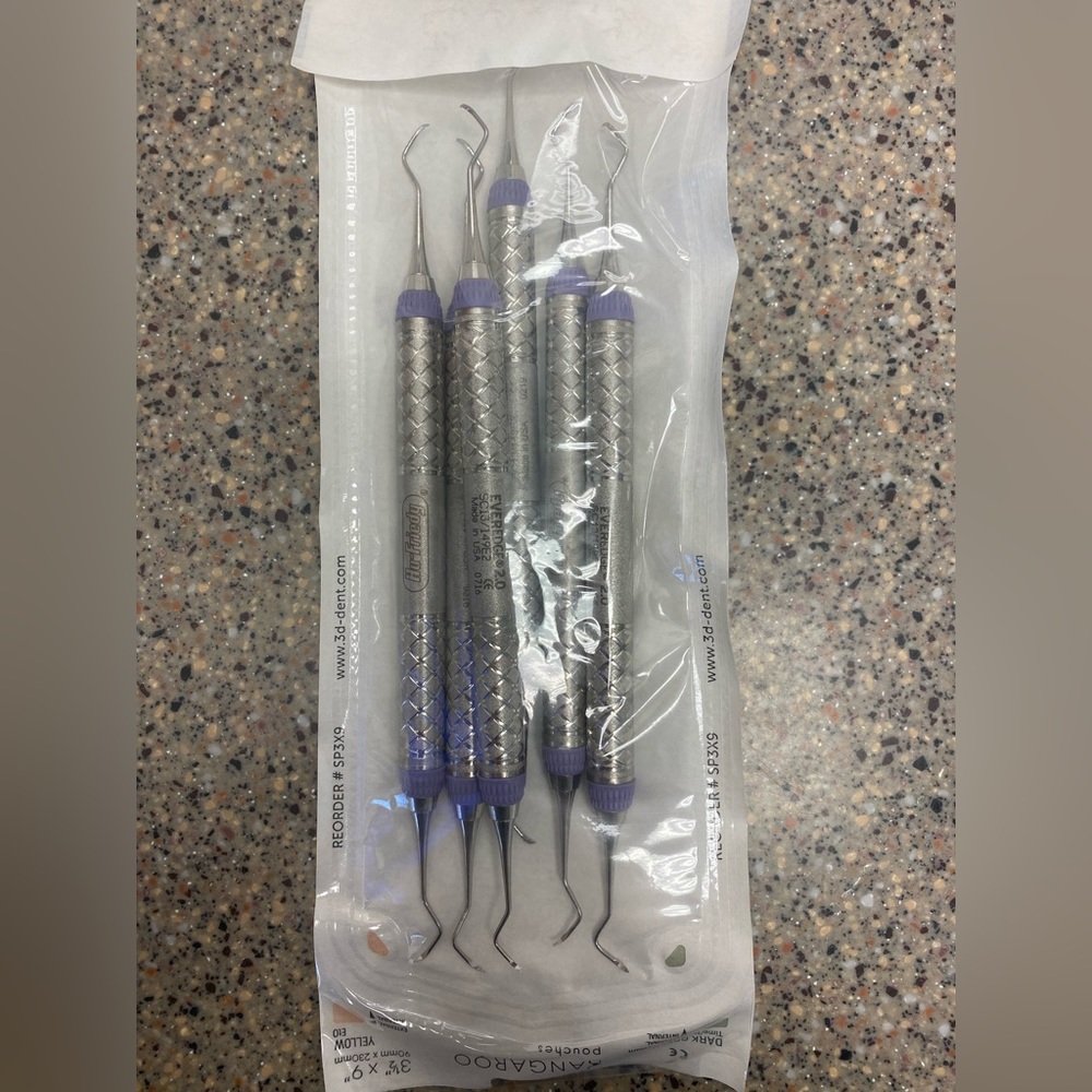 Hu-Friedy SC13/149E2 13/14 Columbia University Curette, 9 EverEdge Handle